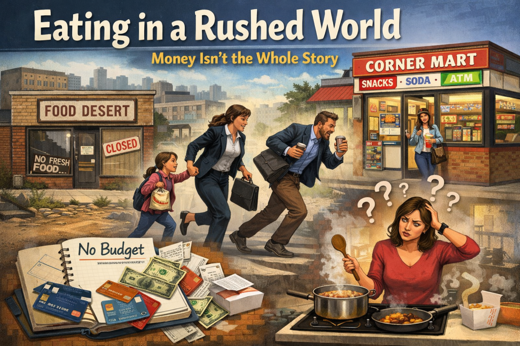 Eating in a Rushed World Money Isn’t the Whole Story